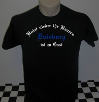 Duisburg T-Shirt  für MSV  Fans Kniet nieder... Grösse S -5 XL