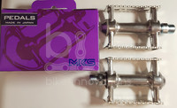 MKS Sylvan STREAM Pedale / Pedals SILBER Singlespeed Fixie Retro