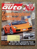 Sport Auto SPA Heft 12/2003 Lamborghini Gallardo Dodge Viper SRT10 Roadster