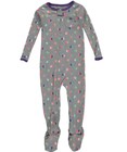 Carter's Baby Girls' "2-Tone Hearts" Footed Coverall