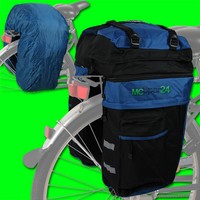 Fahrrad Gepäcktasche Satteltasche Fahrradtasche Rucksack Tasche Gepäckträger NEU