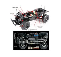 Tamiya 1:10 Off Road Chassis Bausatz  CC-01 
