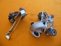 Shimano RSX Schaltwerk Umwerfer Rennrad Derailleur Set Roadbike 3x7 Vintage