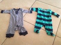 Carters brand Infant Boy Sleepers 3 Months 