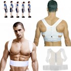 Hot Magnet Posture Back Shoulder Corrector Support Brace Belt Therapy Adjustable