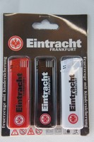 Eintracht Frankfurt 3er Set Feuerzeuge mit Kindersicherung NEU & OVP