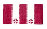  Showdecke / Handgenäht / Westernpad / Sattelpad / Blanket / Reiten / 34" x 36"