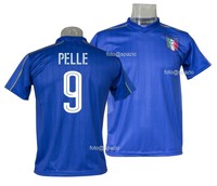 Pellè 9 Italien Trikot Euro 2016 Home Produkt Offizielle FIGC Bimbo Adult