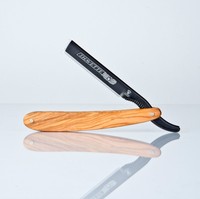DOVO Shavette Olivenholz Rasiermesser Wechselklingen straight razor Solingen 