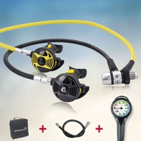Cressi XS2 AC2 Komfort Atemregler Sparset für denUrlaub - geprüft und montiert