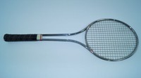 H Steel Tennisschläger racket Lacoste Stahl vintage original strung pro Connors