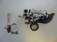 1x  kaum gebrauchtes campagnolo "sport" schaltwerk+ umschalter aus 50er jahre