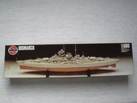 Airfix 04204 Bismarck 1:600 angebastelt Kombiversand möglich