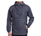 PUMA Sports Denim Blue Soccer Track Hoodie Pullover JACKET Mens MEDIUM $100 NEW