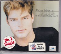 Maxi-CD: Ricky Martin   The cup of life   WM-Song ´98 