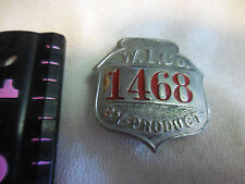 Woodward Iron Company By-Products Badge /Pin #1468