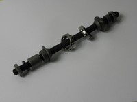 Fahrrad Hinterradachse Hinterrad-Achse Fahrradachse+Kugellager 178 mm 18404 