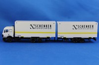 MB SK Schenker Eurocargo AWM 1:87 Rarität OVP Werbekarton  (1107) Rar