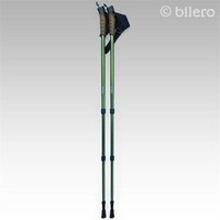 NORDIC WALKING STÖCKE GRÜN WANDERSTÖCKE TELESKOP TREKKINGSTÖCKE BILERO SPORTS