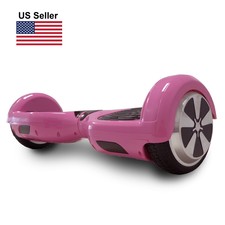 Pink Smart Electric Scooter 2 Wheel Unicycle Self Balance Hover Board US Seller