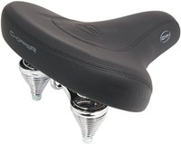 CONTEC City-/Cruisersattel "Chopper" Fahrradsattel Sattel Fahrrad Tourensattel  