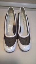 Miss Constance Women's Vintage Slip On Heel Shoes - Size: 6.5N