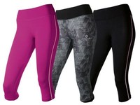 Crivit Damen Capri Laufhose CAPRIHOSE Funktionscapri Sport Hose Fitnesshose