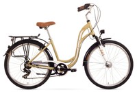 26 Zoll  ROMET  Cityrad 6 Gang Shimano - Aluminiumrahmen, Nabendynamo