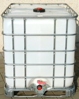 IBC CONTAINER Wassertank Wasserspeicher 1000 Liter Regentonne Tank Fass *AKTION