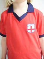 England Baby Kinder Retro T-Shirt Trikot inklusive Name und Nummer nach Wunsch