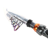 3.3M 10.83Ft Carbon Angelruten Teleskopruten Telerute Fliegenrute 10 Sektionen