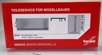 Herpa 084321  Abrollmulden -  flach Inhalt: 2 Stück