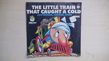RARE Peter Pan Records THE LITTLE TRAIN THAT CAUGHT A COLD 45rpm 60s
