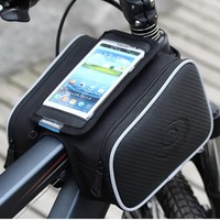 Fahrradtasche Handy Rahmentasche Oberrohrtasche Tasche für 5" Iphone Smartphone