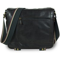 DANIEL RAY Umhängetasche CRUNCH Schultertasche Schule Messenger Tasche Schwarz