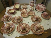 Service Palissy Pottery England