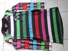 DESIGUAL TRÈS BELLE ROBE MUTICOLORE MANCHES LONGUES FILLE TAILLE 13/14ANS