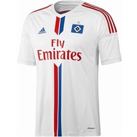 adidas HSV Hamburg Heimtrikot 2014/2015 Home Jersey weiß/blau/rot [D88461]