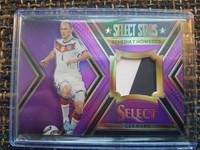 2015-16 Panini Select Soccer Prizm Patch Trikot  Benedikt Höwedes #ed 4/25 JERS#