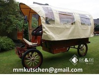 Planwagen für 14+2 Personen Wagonette Kutsche Kutschen Kutschenfahrten Fahrsport
