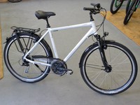 RALEIGH Oakland XXL RH60cm 28" Herren Trekkingrad 27Gang MAGURA HS11 matt silber