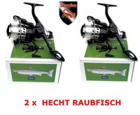 2 STÜCK SKORPION RXII 50 ANGELROLLE HECHT RAUBFISCH ANGELROLLE SCHNUR 