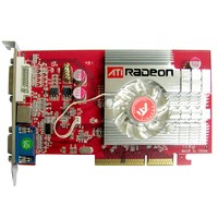 New ATI Radeon 9550 256 MB DDR2 Memory AGP 3D Dvi S-video VGA Video Graphic Card