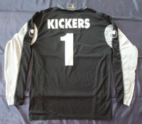 UHLSPORT Torwarttrikot schwarz Stuttgarter Kickers GAZI Nr. 1 Größe XL