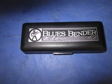 Hohner Blues Bender P.A.C. Harmonica Key of D Mouth Harp Blues Harp With Case
