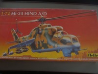 HELLER Bausatz Mi-24 HIND A/D im Maßstab 1:72