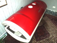 Hapro Sonnenbank Solarium Bräunungsgerät Fittnis Freizeit Erholung UV Licht 