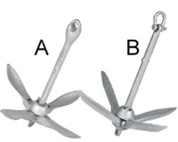 Anker Faltklappanker Draggen Schirmanker Klappanker Schiffsanker Eisengussanker