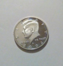 New listing
2002-S 50C Silver (Proof) Kennedy Half Dollar