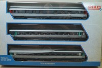 Piko 58625 A B C Set mit 3 Wagen Corail PLUS VTU B11tu VU B11u VU A9u der SNCF